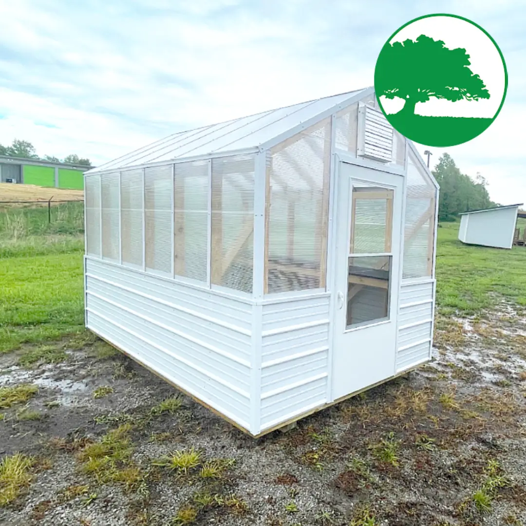 8′ x 12′ Veggie Villa Greenhouse