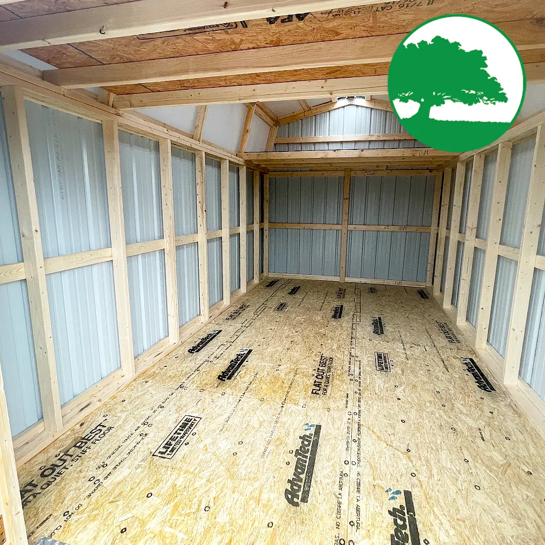 *CLOSEOUT* 10'x 16' Metal Lofted Barn