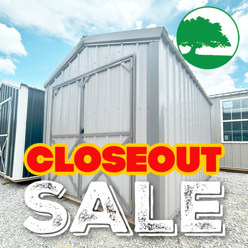 *CLOSEOUT* 8′ x 12′ Metal “Utility”