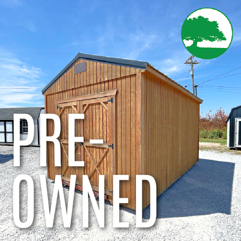 PRE-OWNED 10′ x 16′ Treated “Utility”