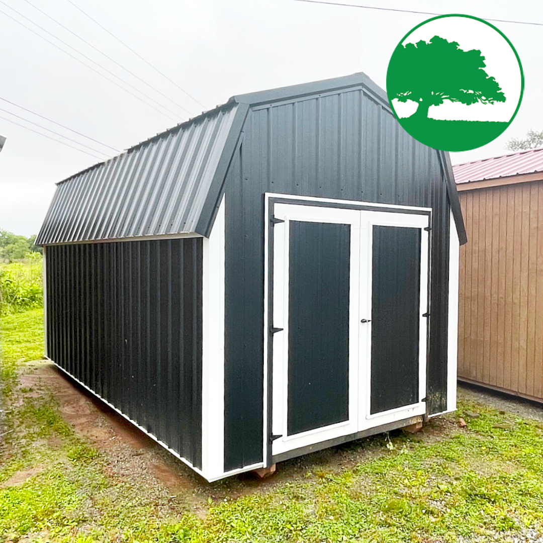 *SOLD*CLOSEOUT* 9' x 18' Metal "Lofted Barn"