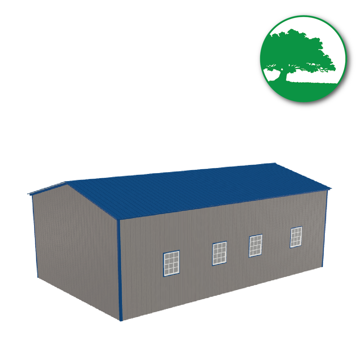 24'W x 40'L x 13'H  Metal Workshop