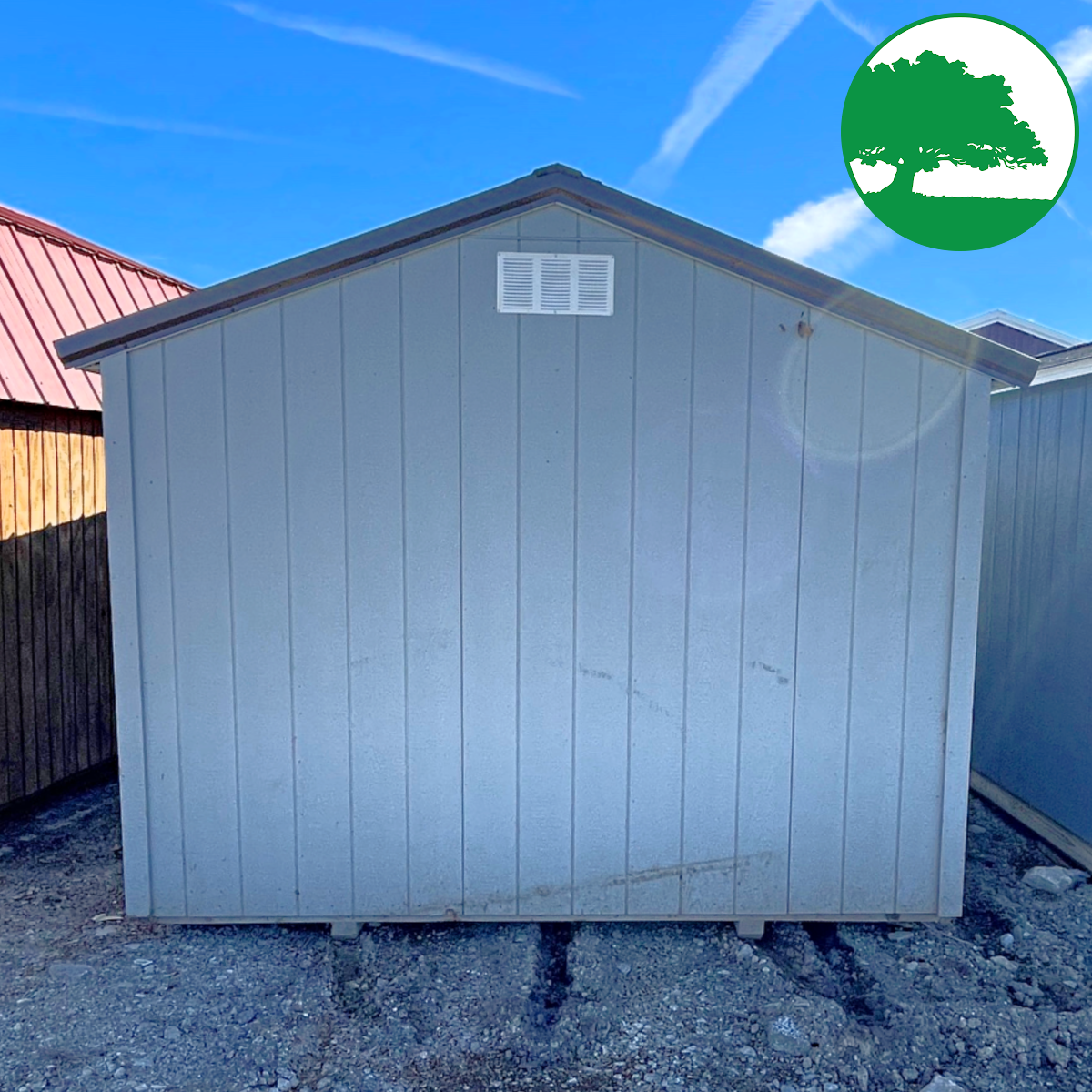 PRE-OWNED 10' x 12' Painted Side Utility