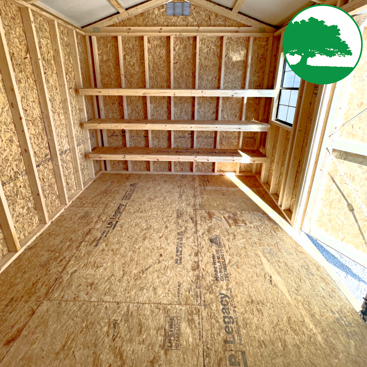*SOLD*10' x 16' Painted Side Utility