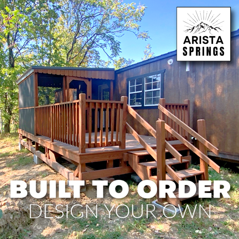 10′ x 20′ Sunrise Half Roof Porch