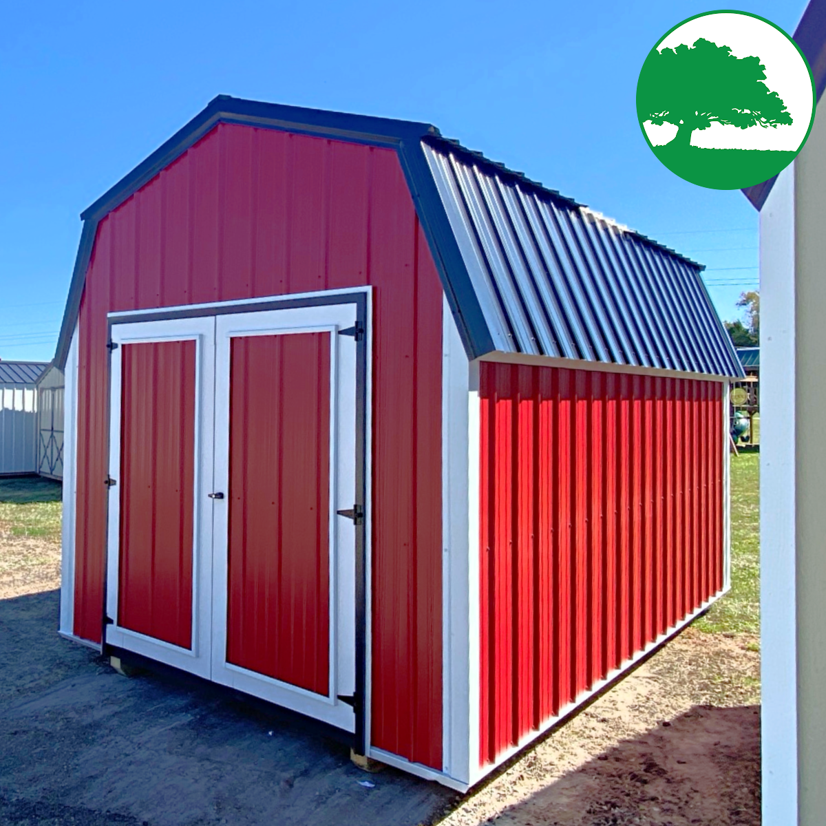 9′ x 15′ Metal “Lofted Barn”
