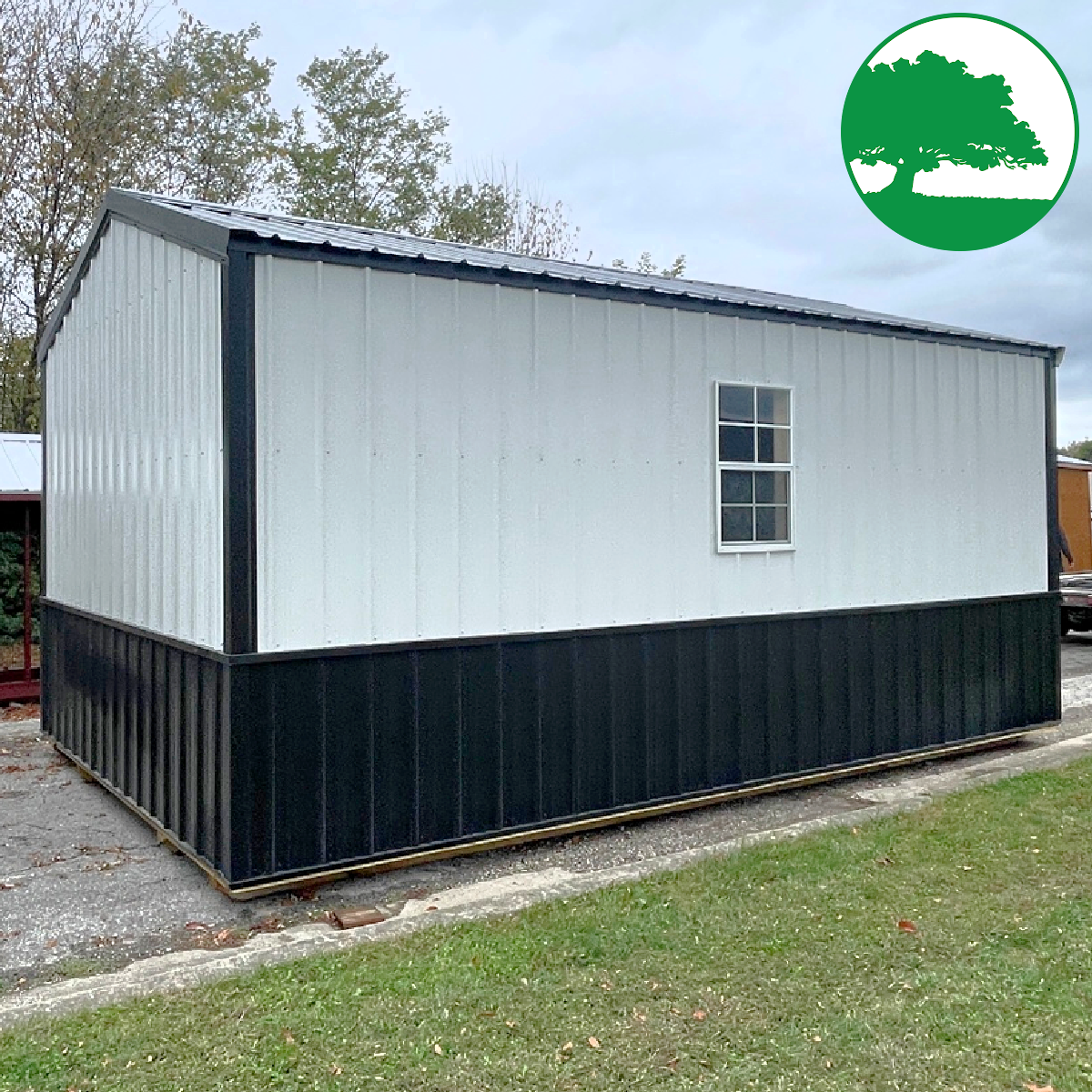 *SOLD*12' x 20' Metal "Garage"