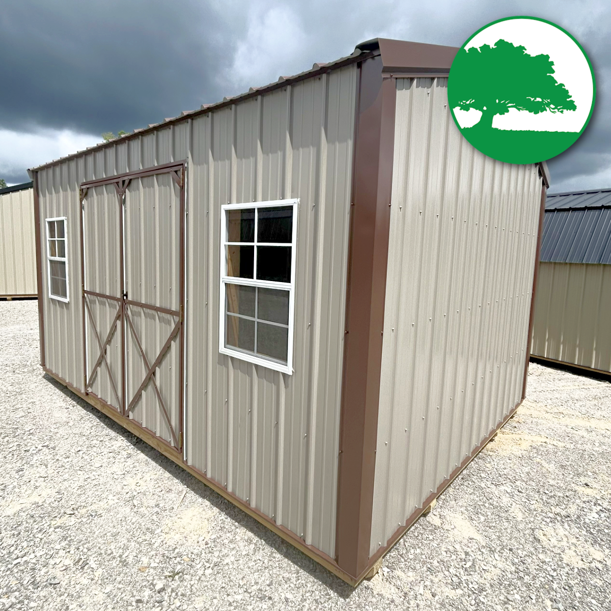 12' x 16' Metal "Side Utility"