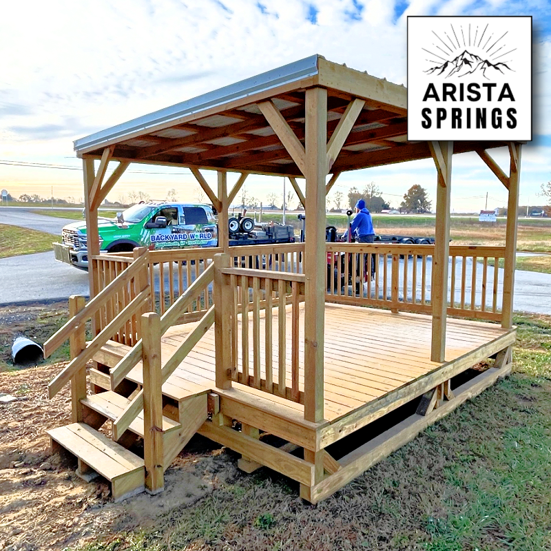 PRE-OWNED 10' x 12' Sunrise "Portable Porch"