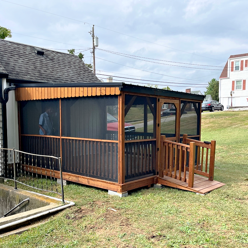 12' x 14' Sunrise Screened Full Porch
