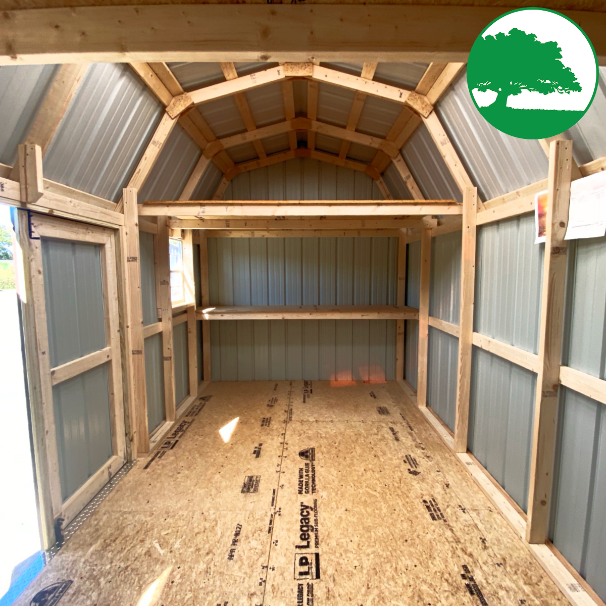 9' x 18' Metal "Side Lofted Barn"