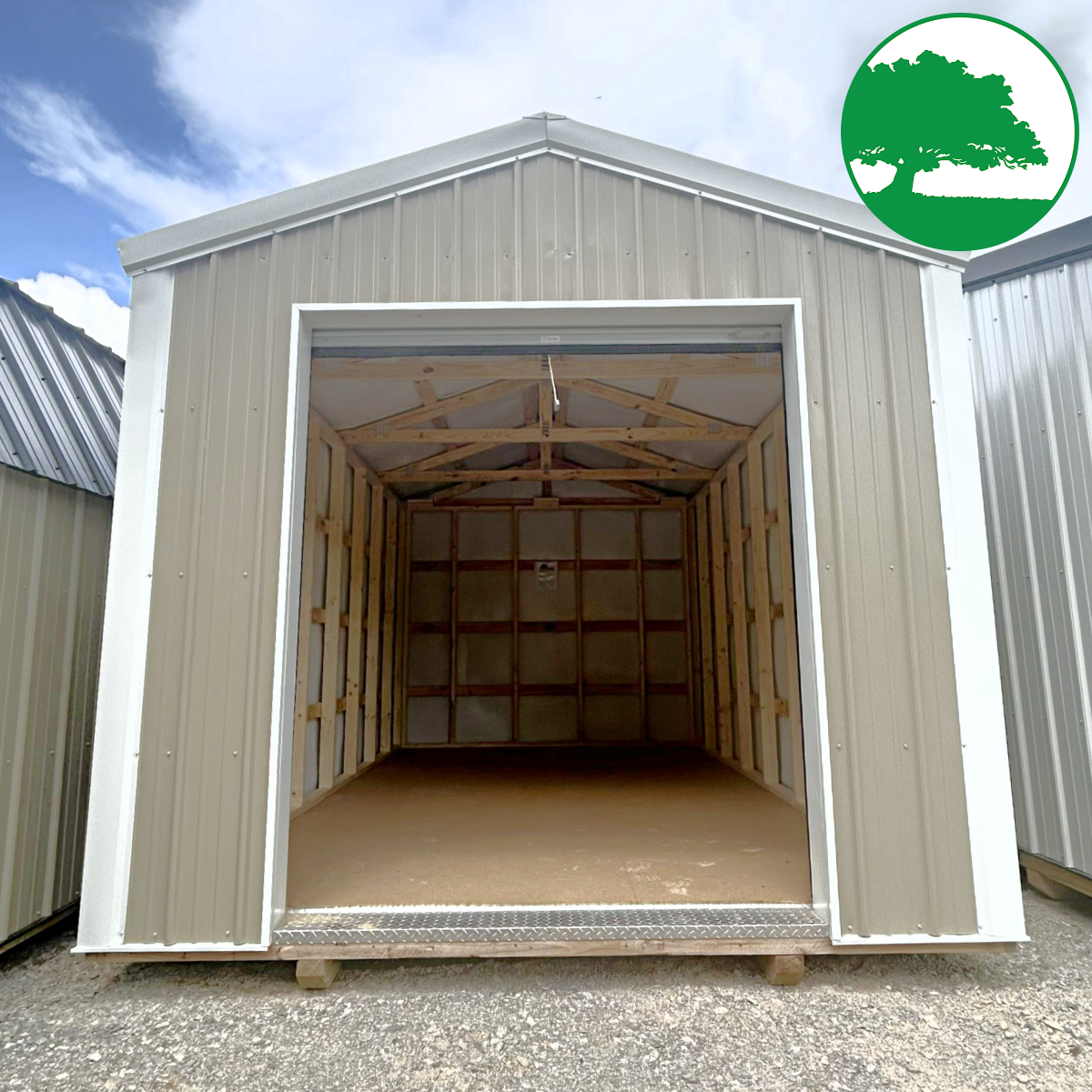 10' x 16' Metal "Utility w/ Roll-Up"