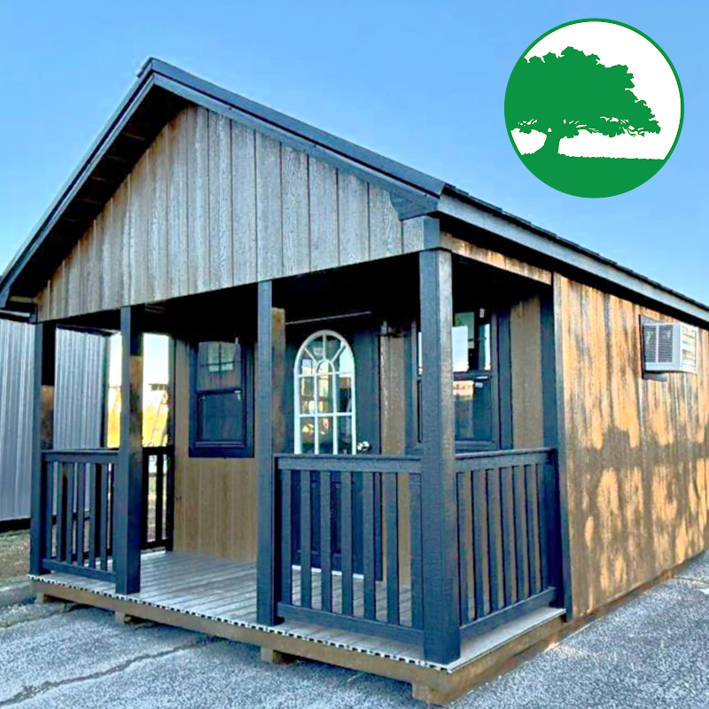 12' x 16' Finished "Cabin w/ Electric"