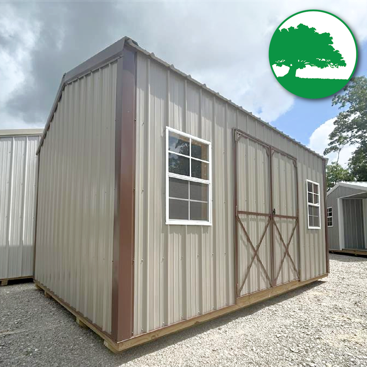 12' x 16' Metal "Side Utility"