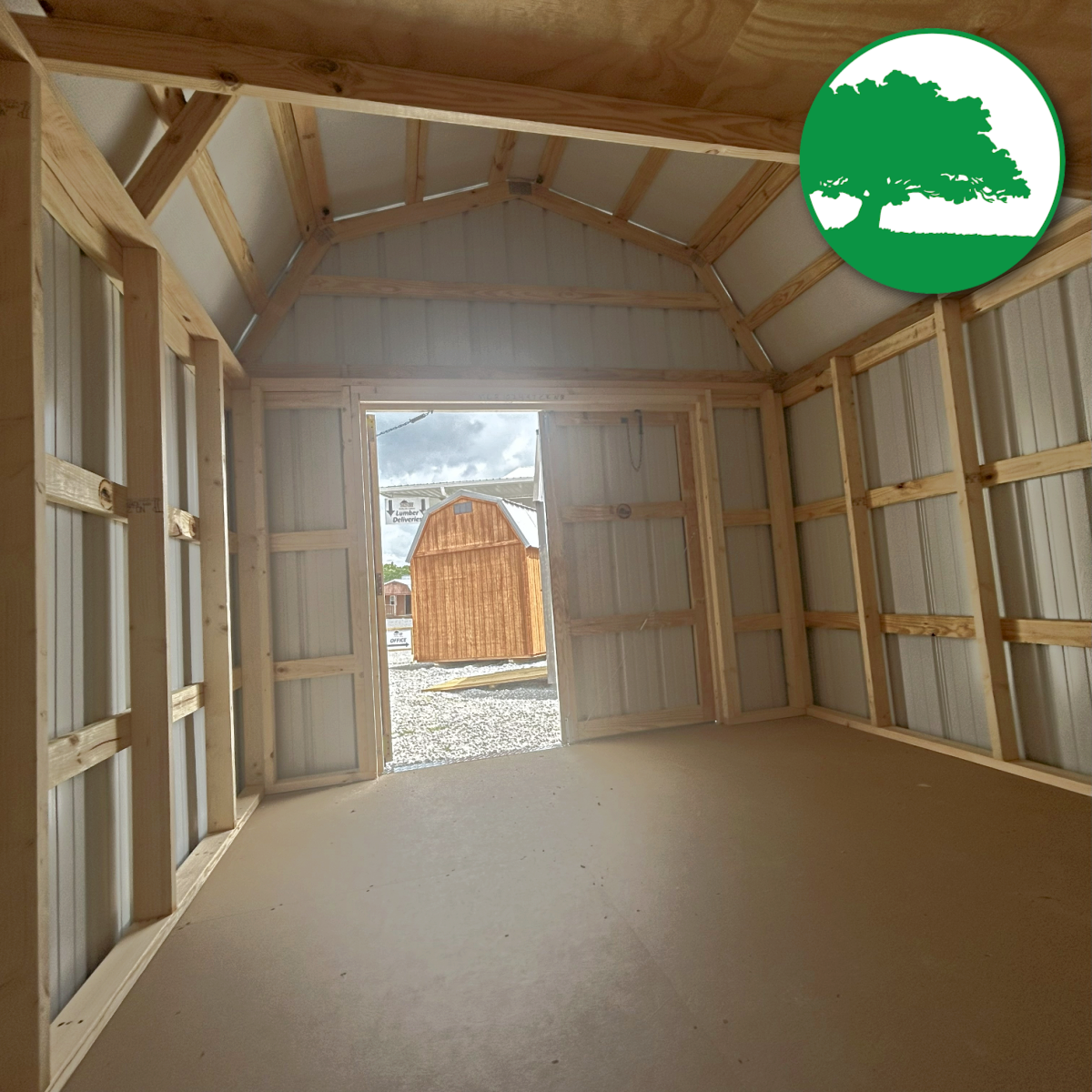10' x 12' Metal "Lofted Barn"