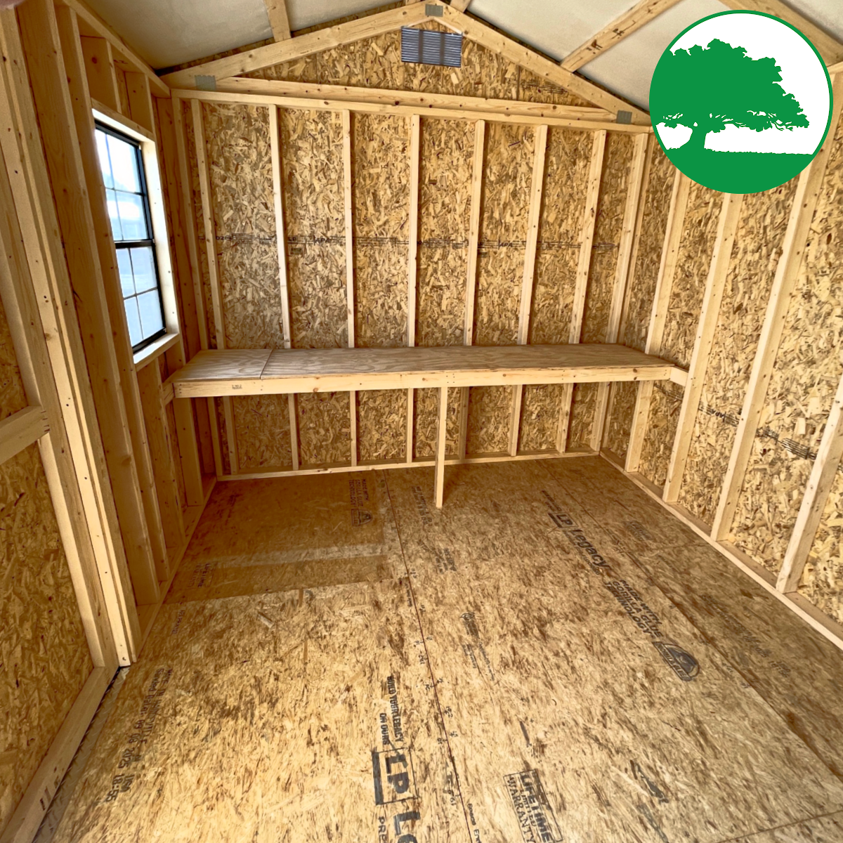 *SOLD*10' x 16' Painted Side Utility