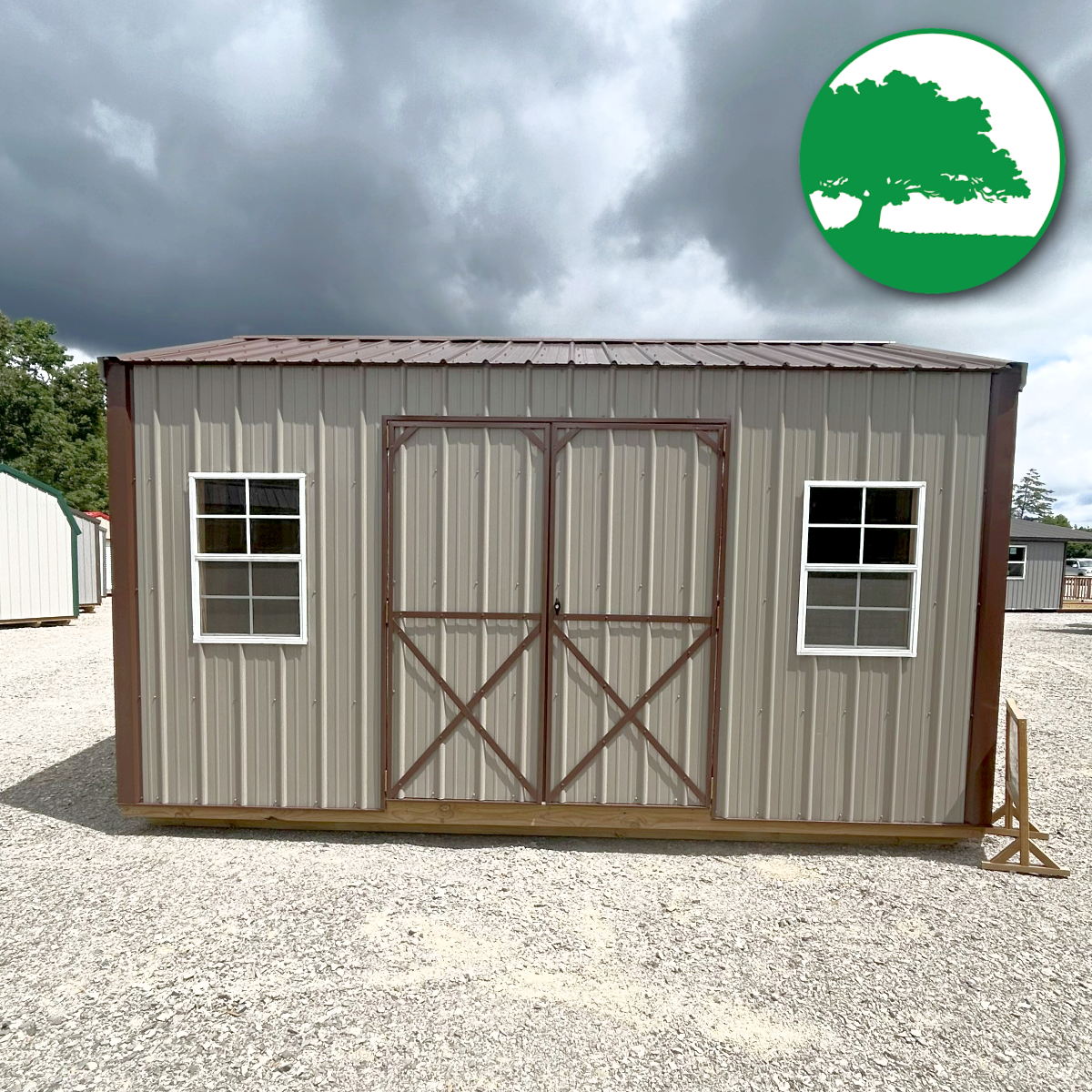 12′ x 16′ Metal “Side Utility”