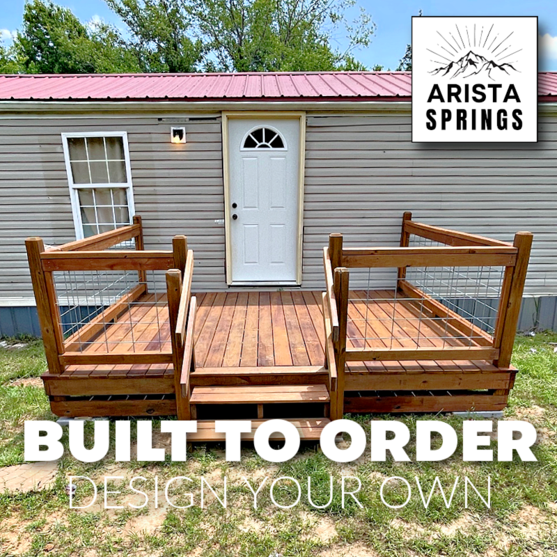 10′ x 12′ Alpine Deck w/ Cattel Panel