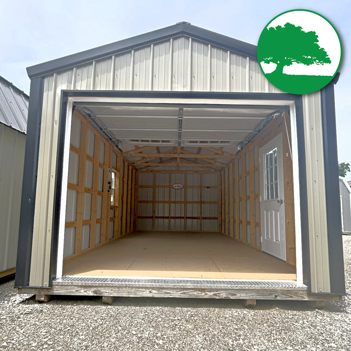 *SOLD*CLOSEOUT* 12' x 20' Metal Garage