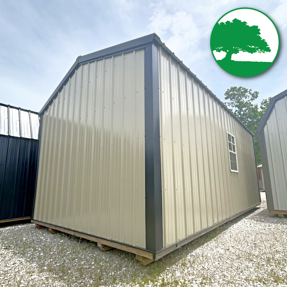 *SOLD*CLOSEOUT* 12' x 20' Metal Garage