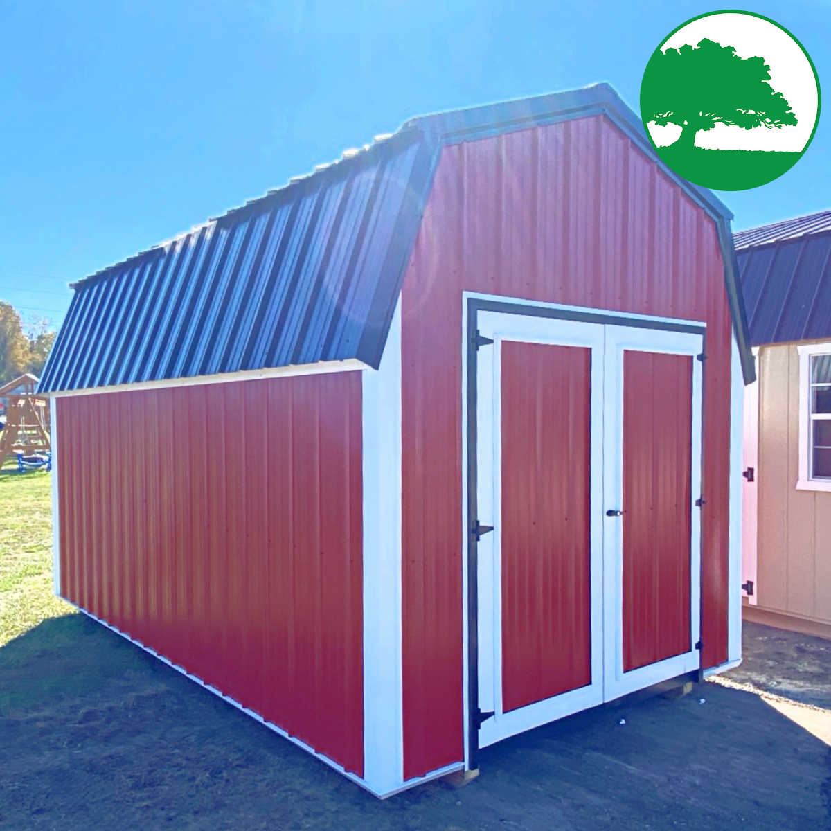 9' x 15' Metal "Lofted Barn"