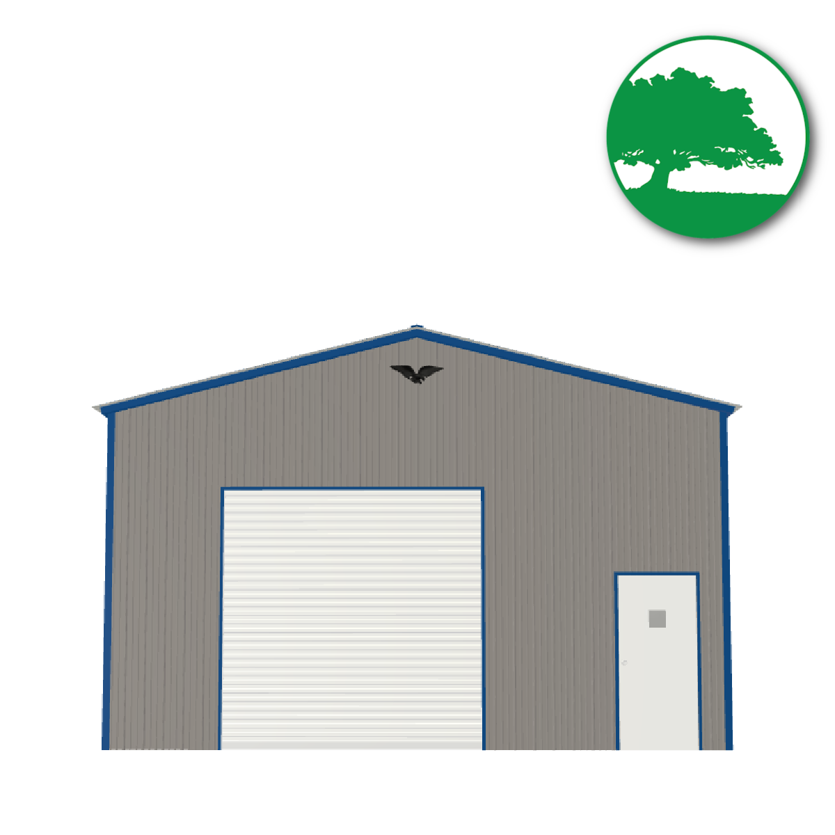 24'W x 40'L x 13'H  Metal Workshop