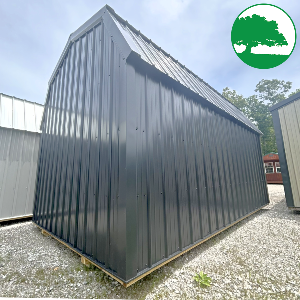 *SOLD*10' x 16' Metal "Lofted Barn"