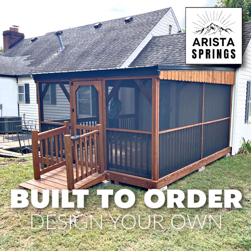 12′ x 14′ Sunrise Screened Full Porch