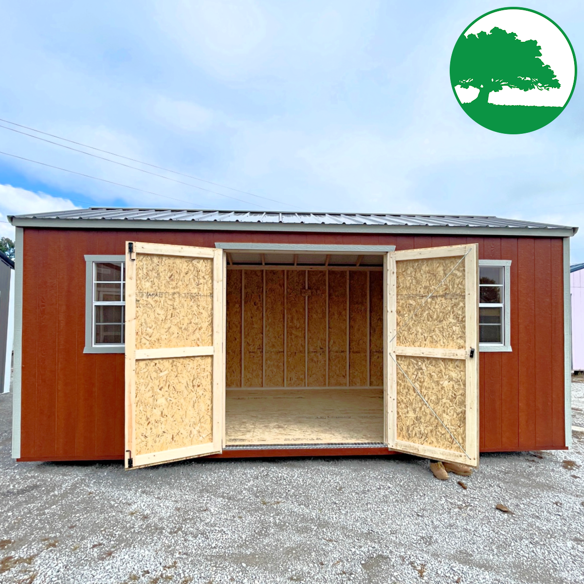 *SOLD*10' x 20' Painted Side Utility