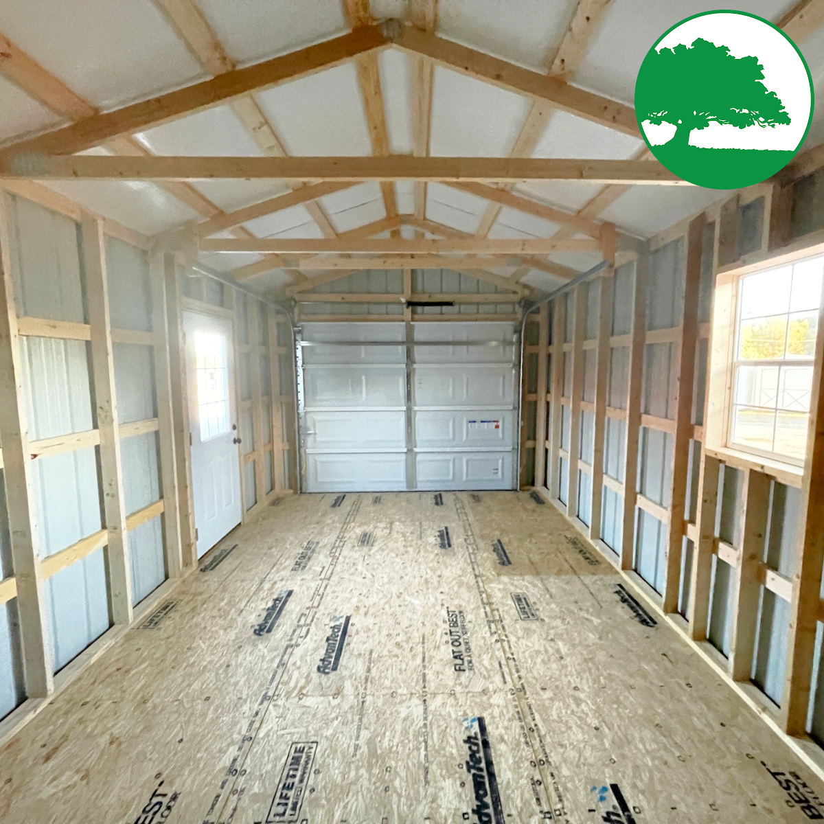 *SOLD*12' x 24' Metal Garage / Workshop