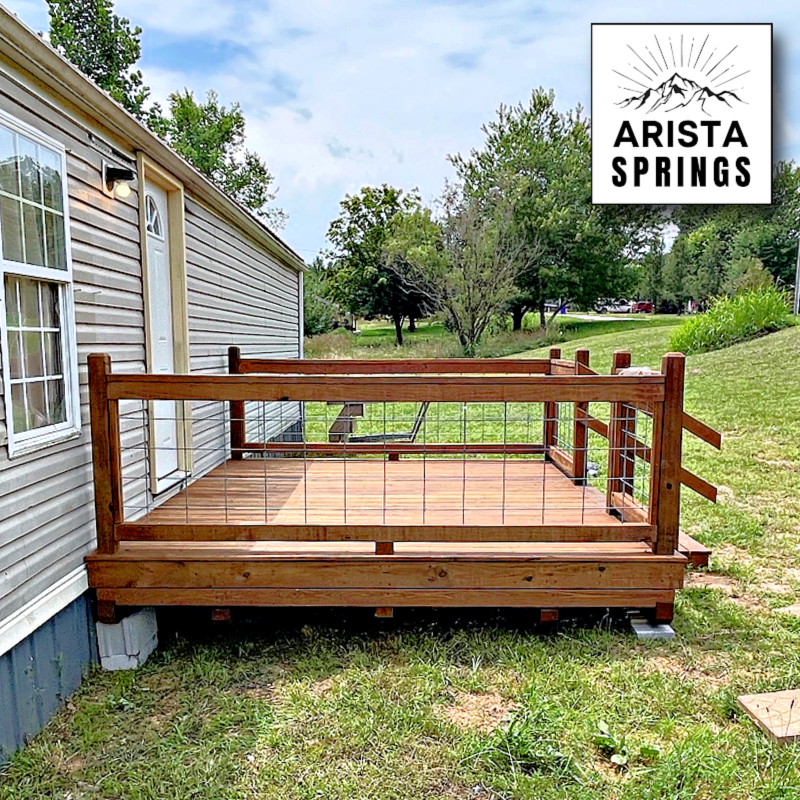 10' x 12' Alpine Deck w/ Cattel Panel