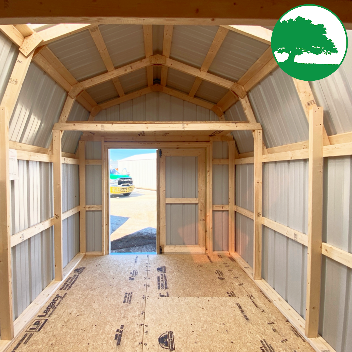 9' x 15' Metal "Lofted Barn"