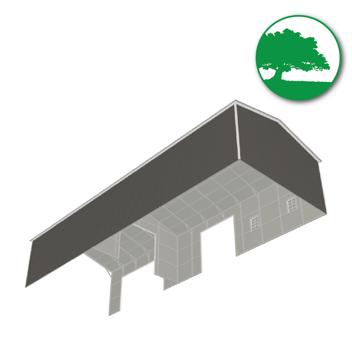 24'W x 65'L x 12'H Custom Workshop