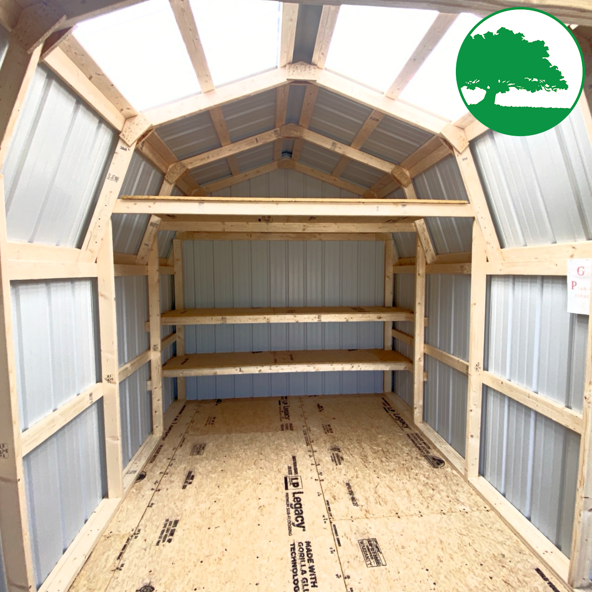 9' x 15' Metal "Lofted Barn"