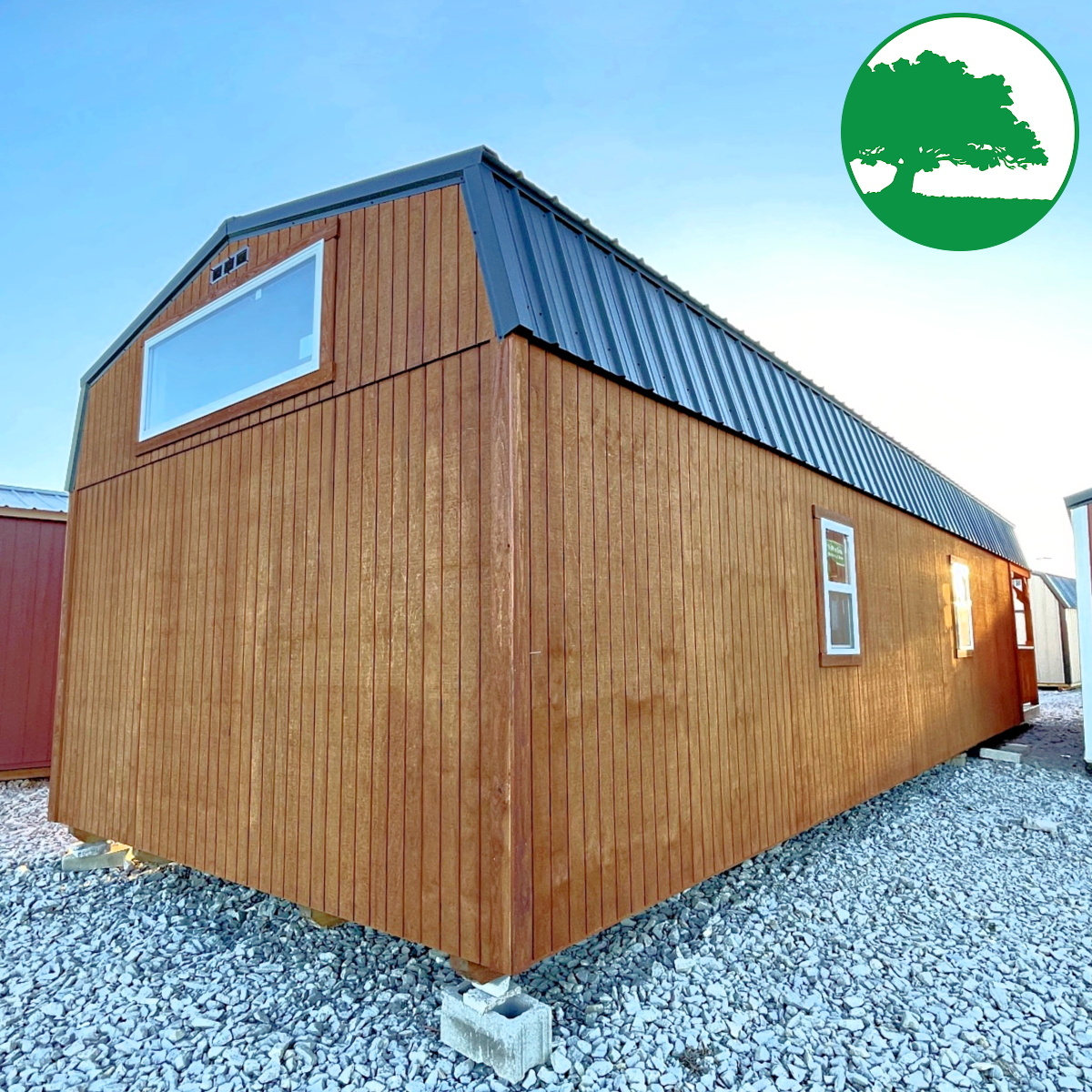 14' x 40' Treated "Lofted Cabin w/ Electric"