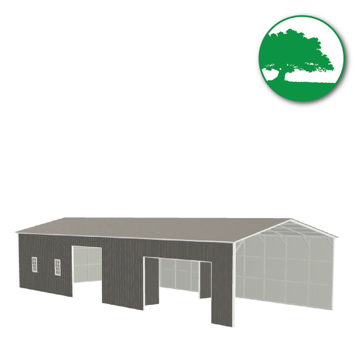 24'W x 65'L x 12'H Custom Workshop