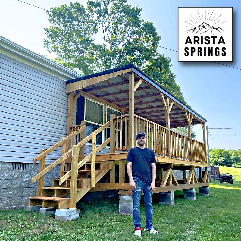8' x 20' Sunrise Full Porch