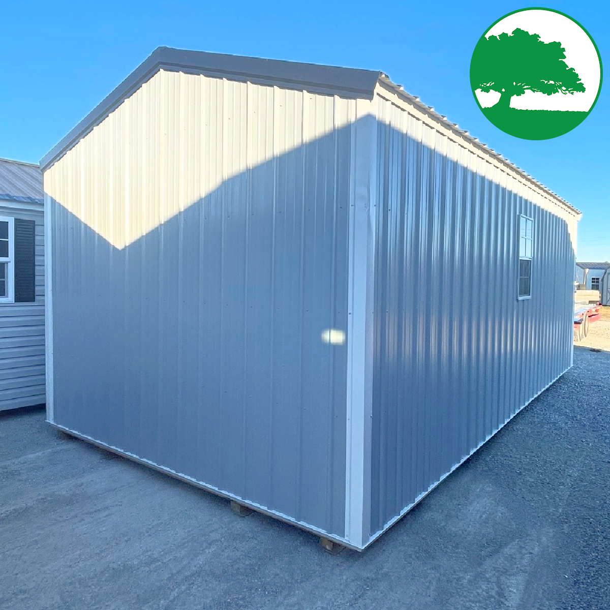 *SOLD*12' x 24' Metal Garage / Workshop