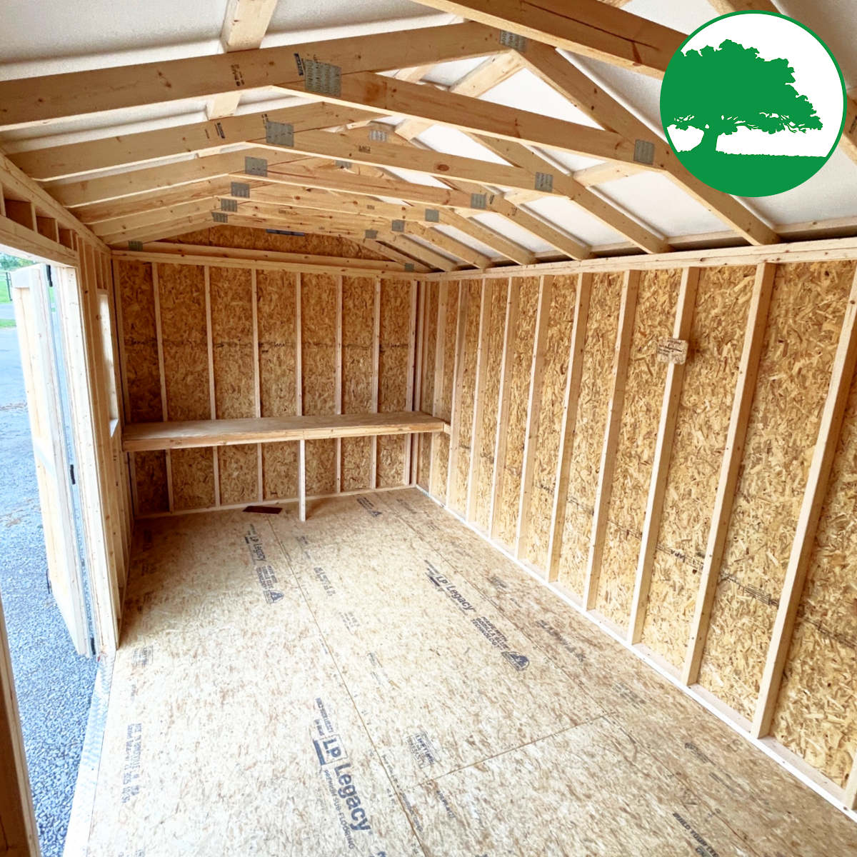 *SOLD*10' x 20' Painted Side Utility