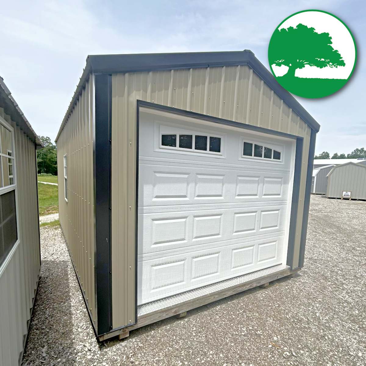 *SOLD*CLOSEOUT* 12' x 20' Metal Garage