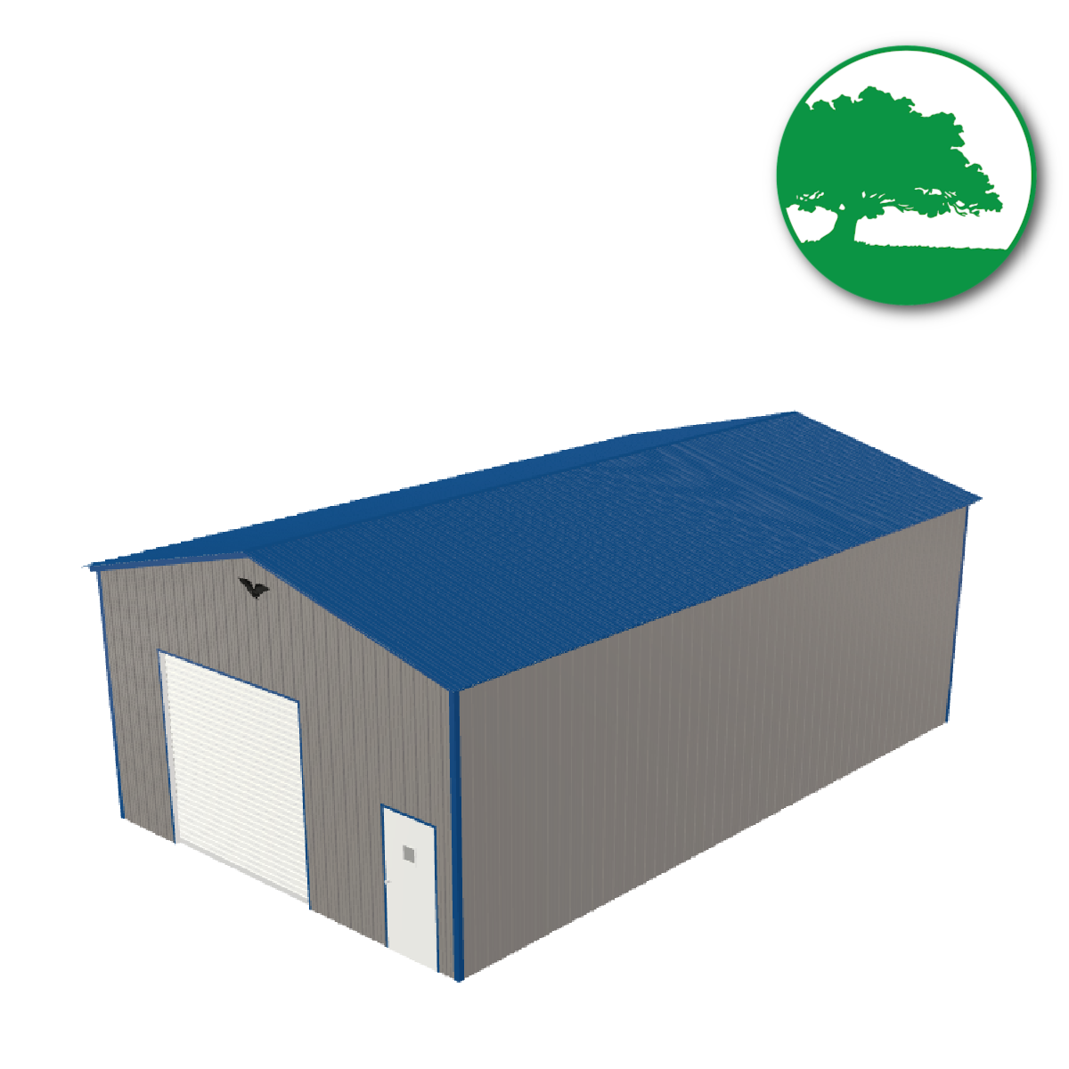 24'W x 40'L x 13'H  Metal Workshop