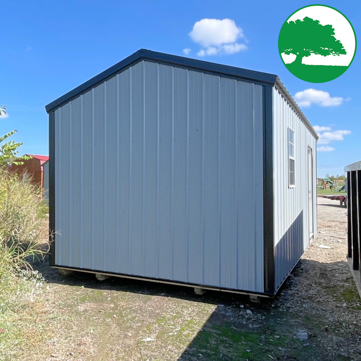 PRE-OWNED 12' x 20' Metal "Garage"