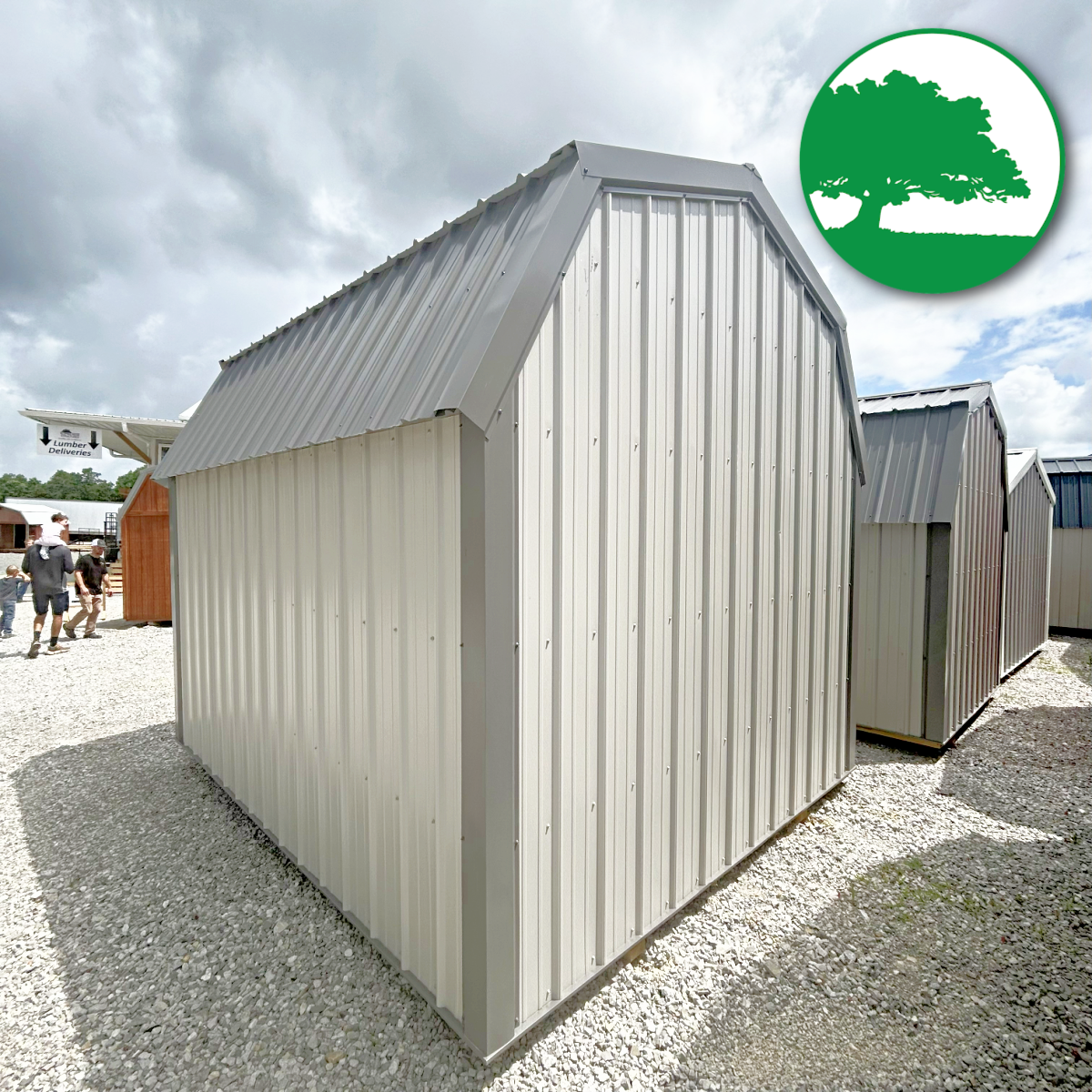 10' x 12' Metal "Lofted Barn"