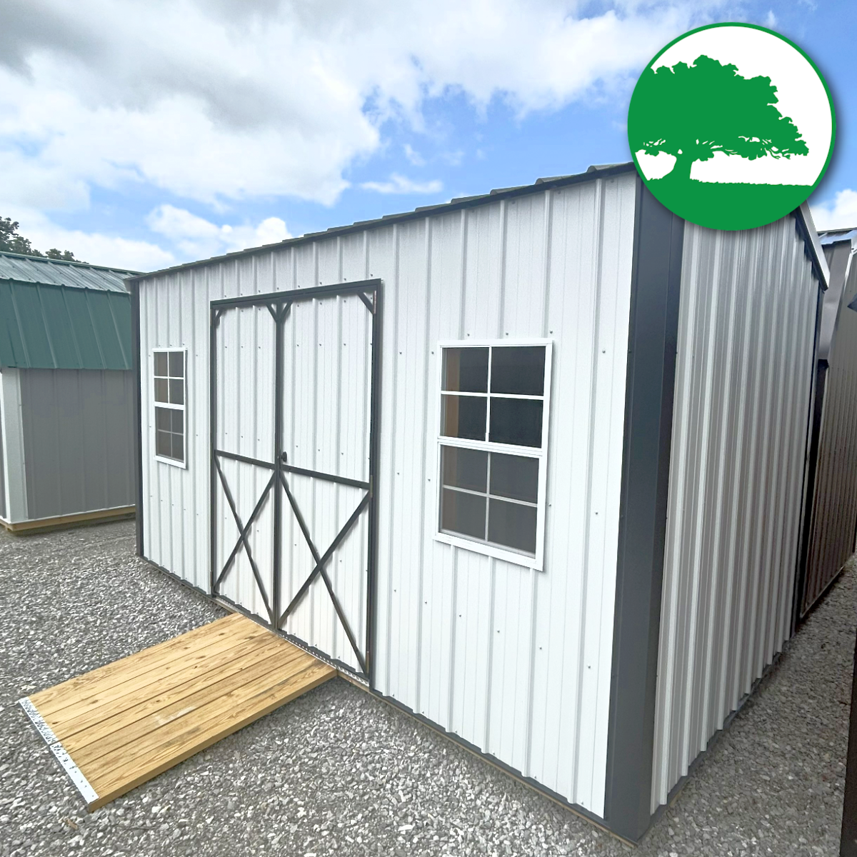 8' x 16' Metal "Side Utility"