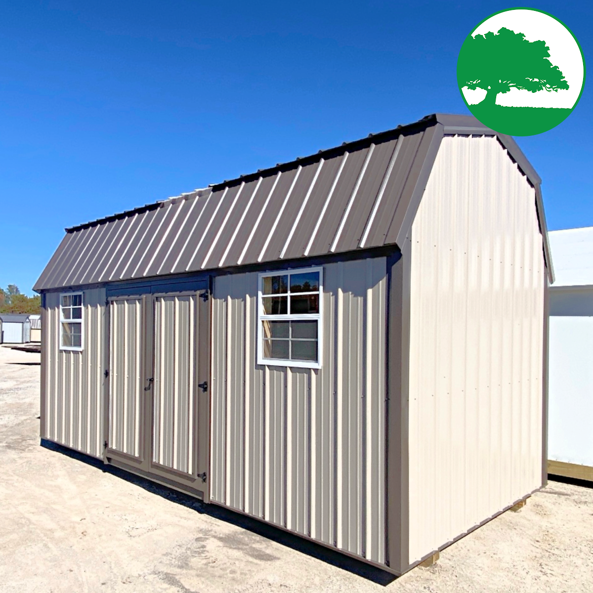 9′ x 18′ Metal “Side Lofted Barn”