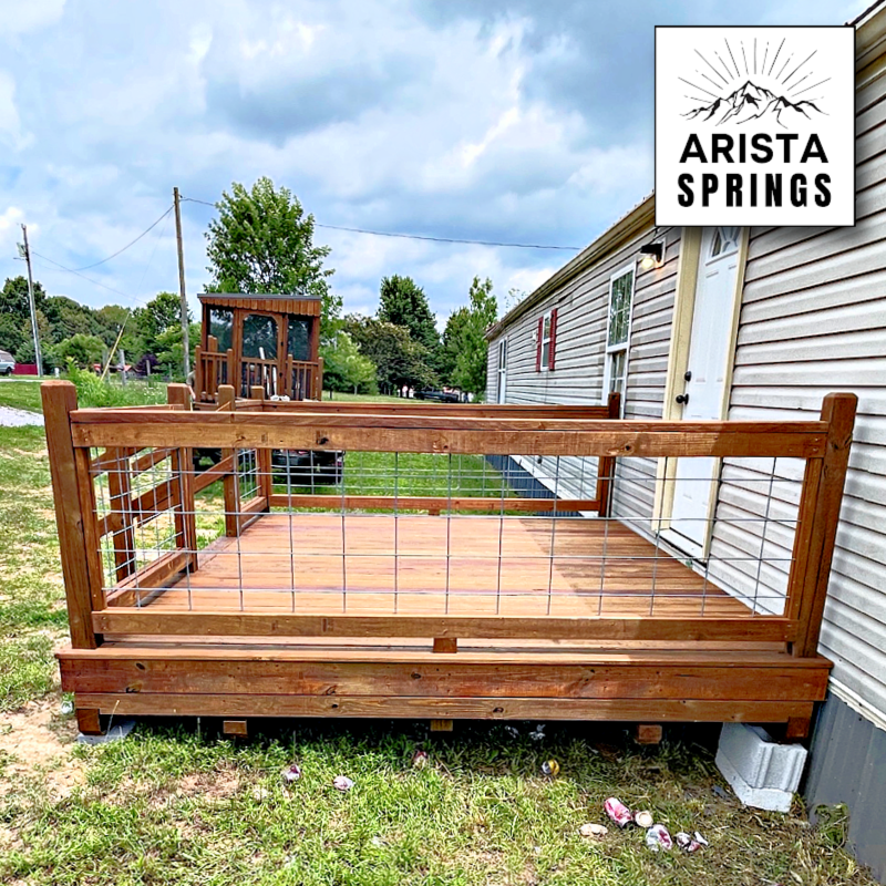 10' x 12' Alpine Deck w/ Cattel Panel