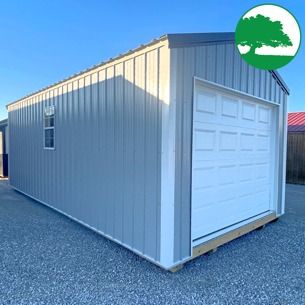 *SOLD*12' x 24' Metal Garage / Workshop