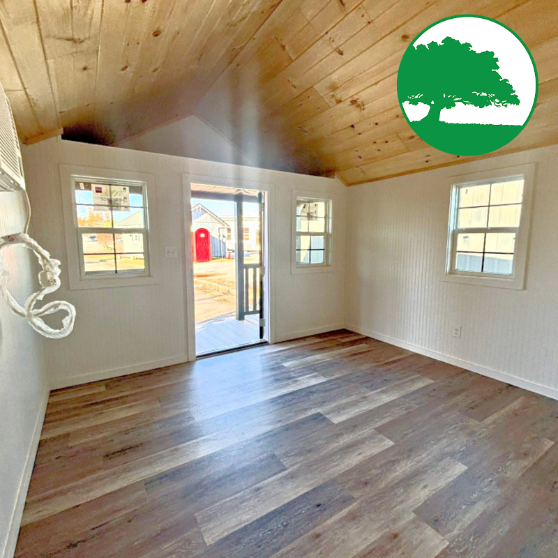 12' x 16' Finished "Cabin w/ Electric"