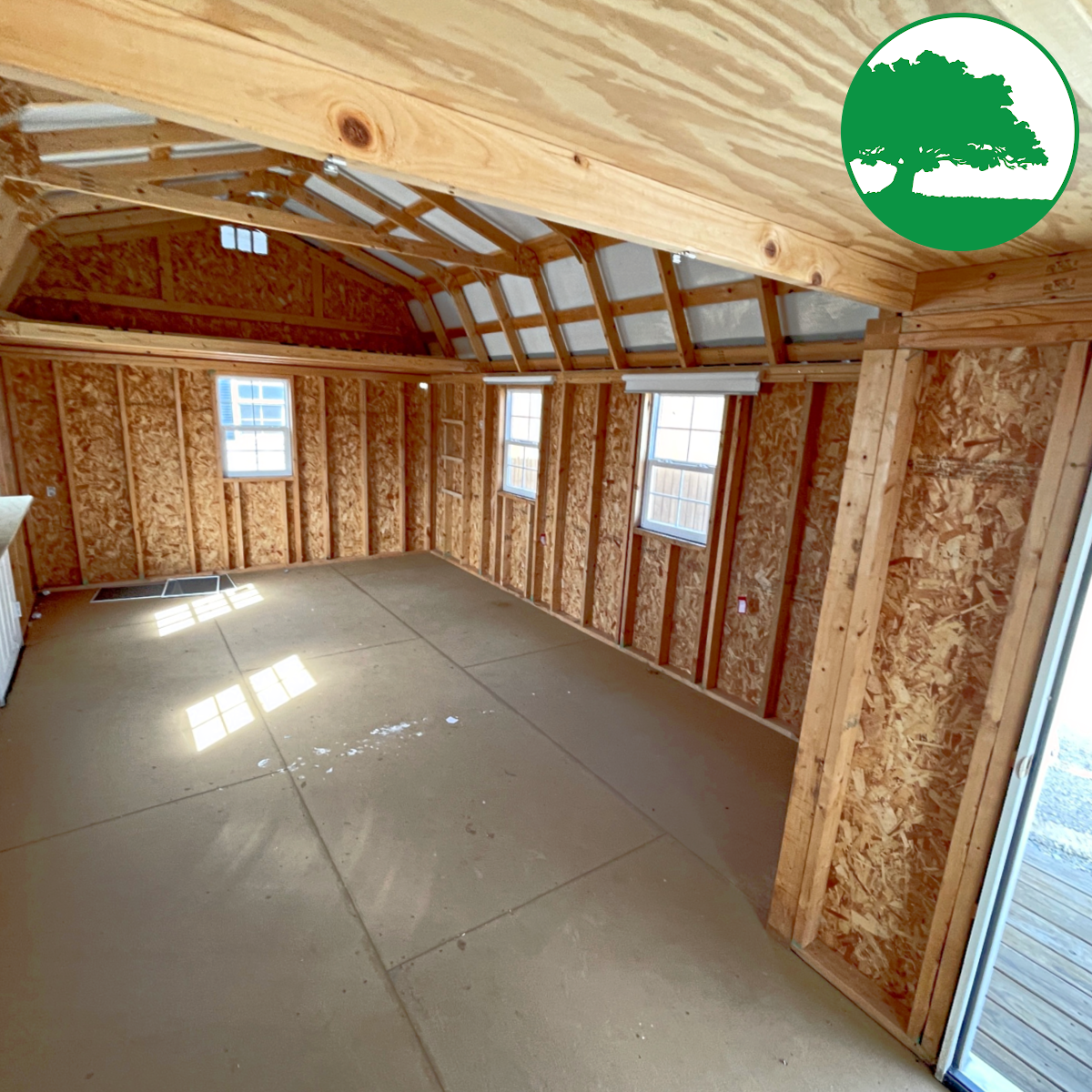 *SOLD*PRE-OWNED 12' x 24' Painted Lofted Cottage