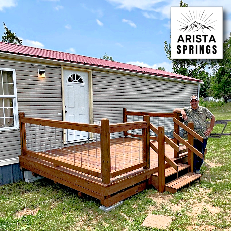 10' x 12' Alpine Deck w/ Cattel Panel
